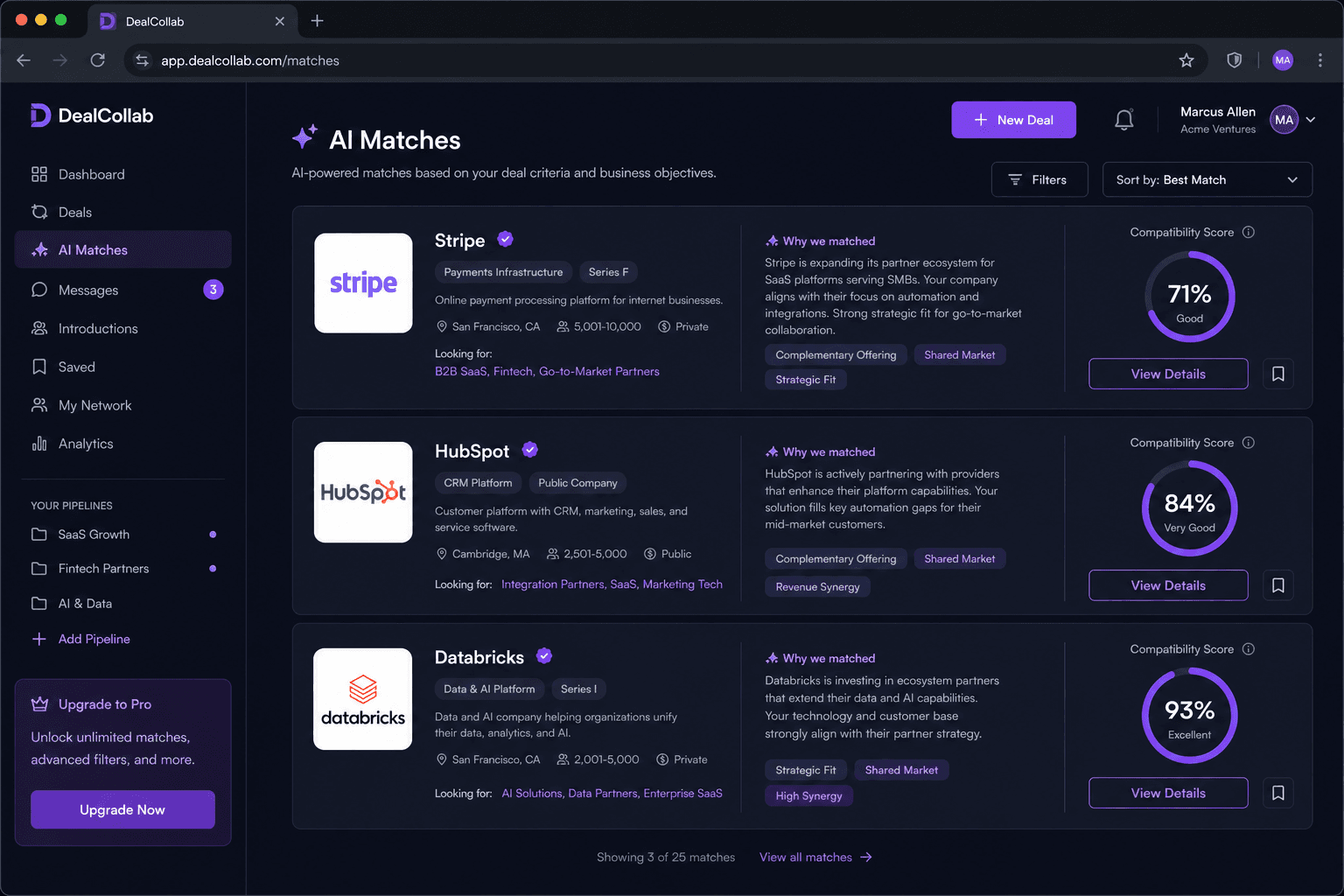 DealCollab screenshot