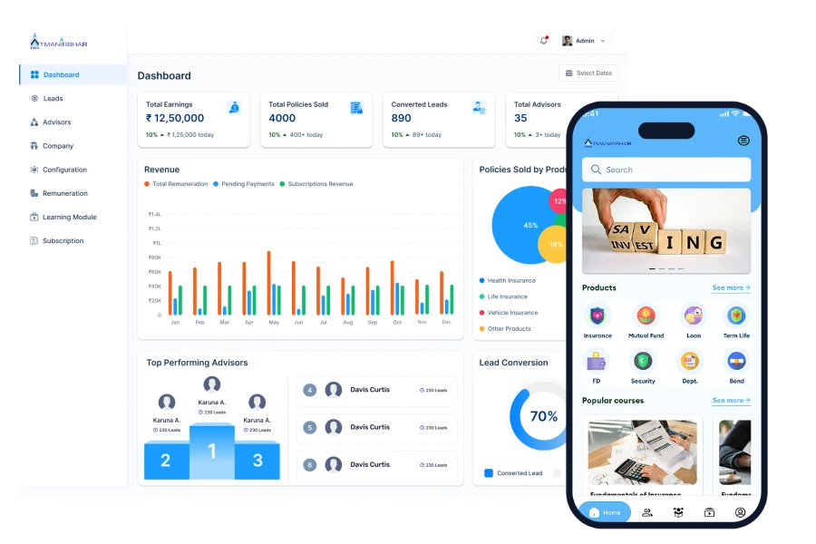 Atmanirbhar Fins — screenshot